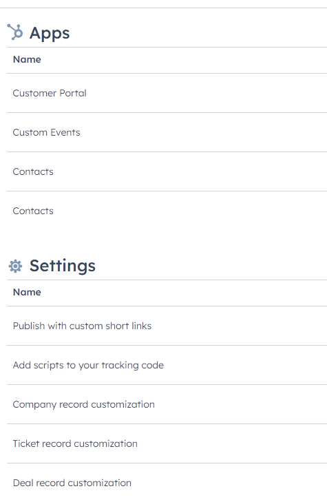 HubSpot Dashboard QuickStart